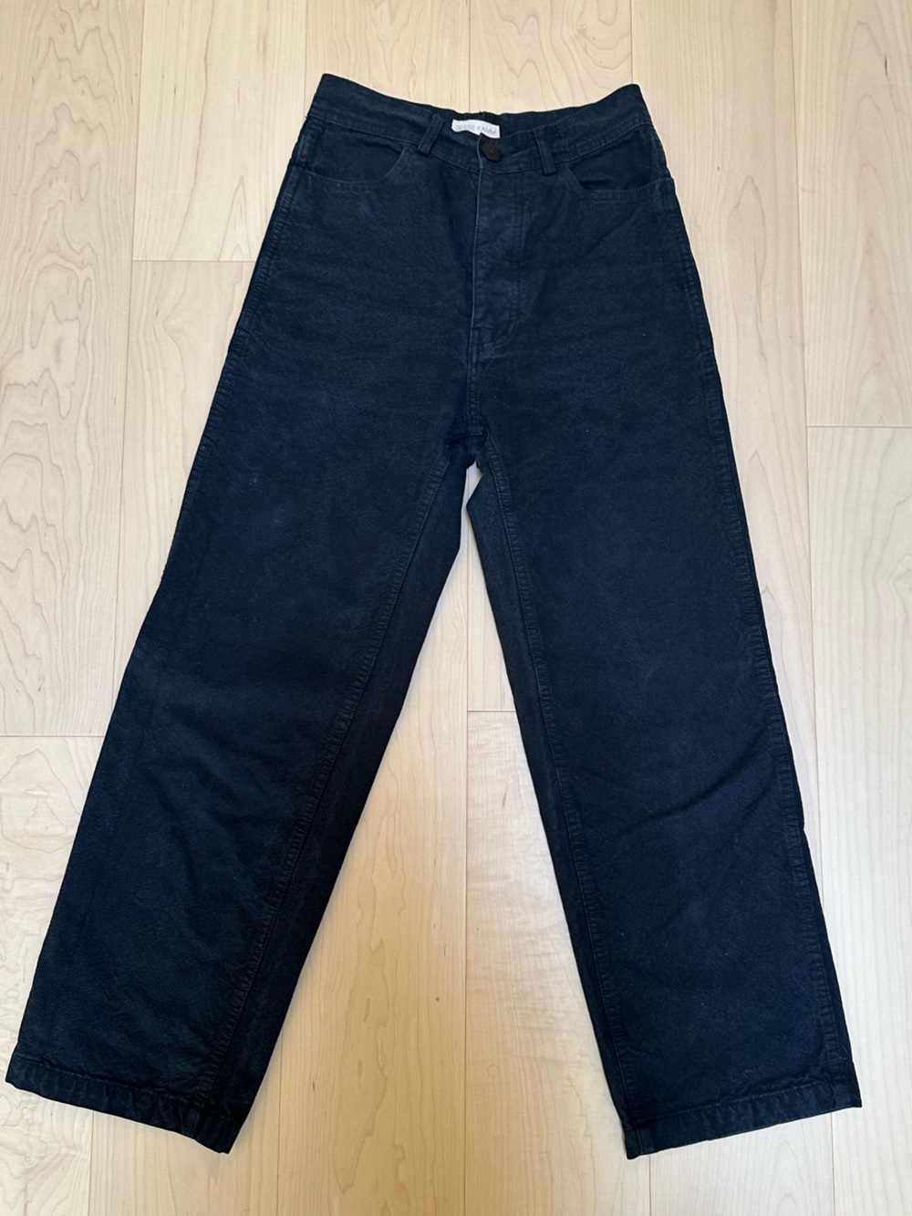 Jesse Kamm Black Straight Jeans